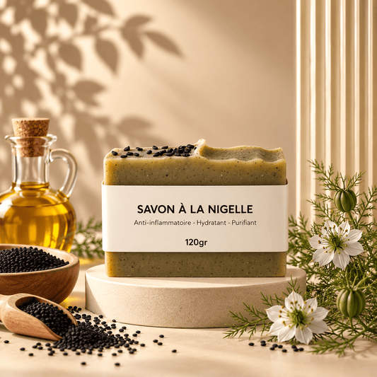Savon à la Nigelle Saponifié à froid - kalya