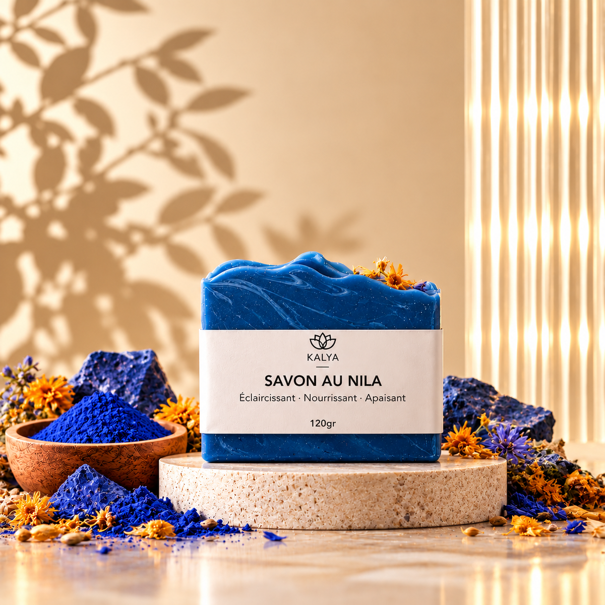 Savon au Nila Bleu Kalya 120 g