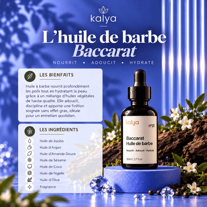 Huile de barbe Baccarat 50ml - kalya