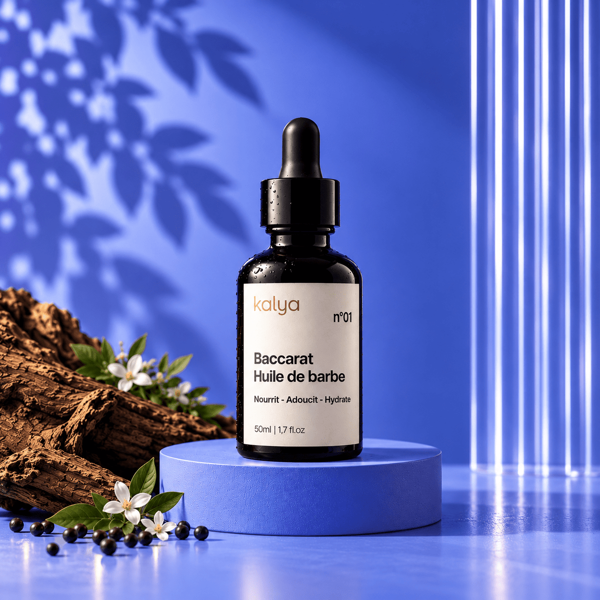 Huile de barbe Baccarat 50ml - kalya