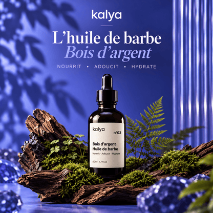 Huile de Barbe Bois d'Argent 50 ml - kalya