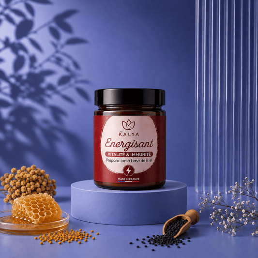 Miel Énergisant - Gelée Royale, Nigelle & Pollen d’Abeilles - kalya