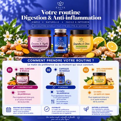 Pack digestion et Anti-inflammation - kalya