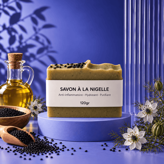 Savon à la Nigelle Saponifié à froid - kalya